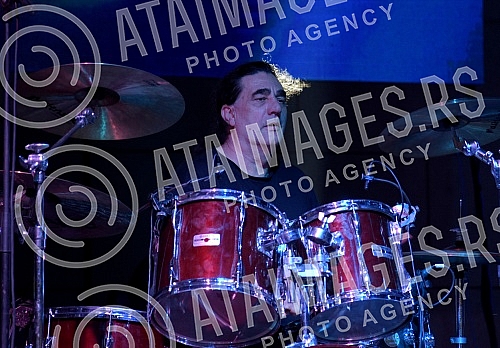 Concert of Riblja corba held on Summer stage in Nis (Niska fortress).Koncert Riblje corbe na niskoj tvrdjavi - Letnja bina.