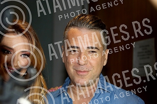 Celebration of the birth of Ana and Srna children by Zeljko Joksimovic and Jovana Joksimovic.Proslava rodjendana Ane i Srne dece Zeljka Joksimovica i Jovane Joksimovic.