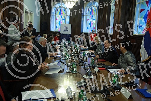 In the National Assembly of Serbia a discussion on the occasion of the 70th anniversary of the adoption of the 1951 Convention relating to the Status of Refugees and the 45th anniversary of the United Nations High Commissioner for Refugees (UNHCR) in