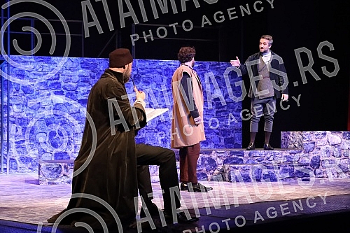 The premiere of the play 