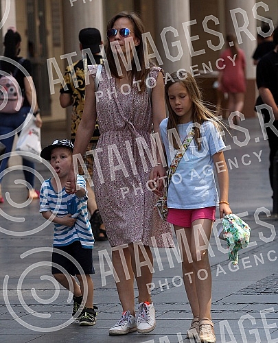 Tropical day in Belgrade.Tropski dan u Beogradu.