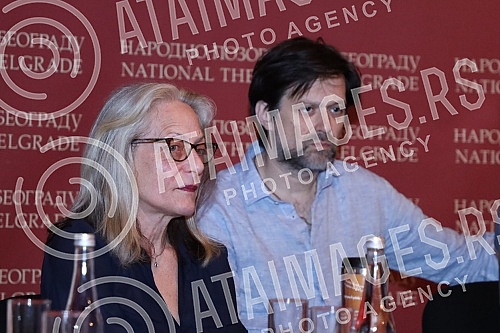 A press conference was held at the National Theater on the occasion of the announcement of the premiere of Leo Tolstoy's play A press conference was held at the National Theater on the occasion of the announcement of the premiere of Leo Tolstoy's play