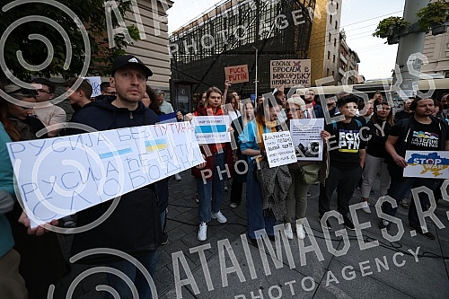 Protest of Russian emigrants against the mobilization that is being carried out in Russia, and at the invitation of the Russian movement Protest of Russian emigrants against the mobilization that is being carried out in Russia, and at the invitation of the Russian movement