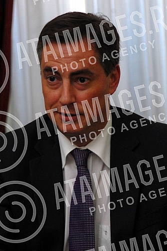 Ivica Dacic - Ministar spoljnih poslova razgovarao je sa izvestiocem Evropskog parlamenta za Srbiju Dejvidom Mekalisterom.