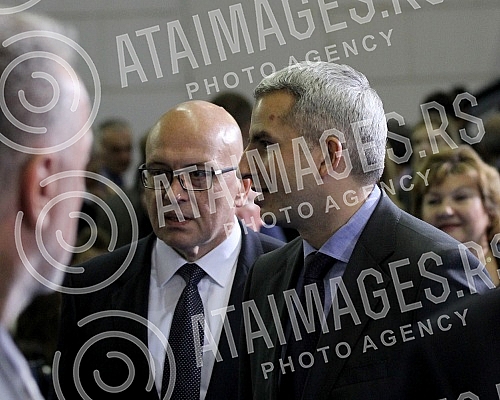 Opening ceremony of 61st International Belgrade Book Fair.Otvaranje 61. medjunarodnog beogradskog sajma knjiga na Beogradskom sajmu.