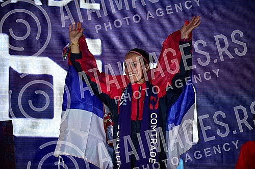 First Comtrade Serbia Marathon in front of the Stark Arena organized by the Athletic Federation of Serbia under the auspices of the City of Belgrade.
Prvi omtrade Serbia Marathona ispred Stark arene u organizaciji Atletskog saveza Srbije pod pokrovi First Comtrade Serbia Marathon in front of the Stark Arena organized by the Athletic Federation of Serbia under the auspices of the City of Belgrade.
Prvi omtrade Serbia Marathona ispred Stark arene u organizaciji Atletskog saveza Srbije pod pokrovi