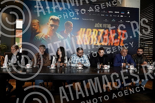 In the restaurant Kolo, in TC Gallery Belgrade, press conferences were held after the press screening of the film 