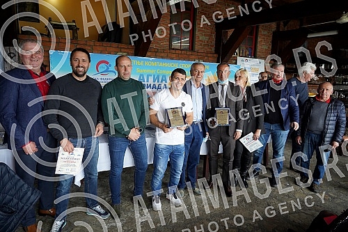 A press conference of the representatives of the Serbian federation of company sports, at which it was announced that they will go to the Summer company sports games in Greece in June.
Konferencija za novinare predstavnika Srpske federacije kompani A press conference of the representatives of the Serbian federation of company sports, at which it was announced that they will go to the Summer company sports games in Greece in June.
Konferencija za novinare predstavnika Srpske federacije kompani