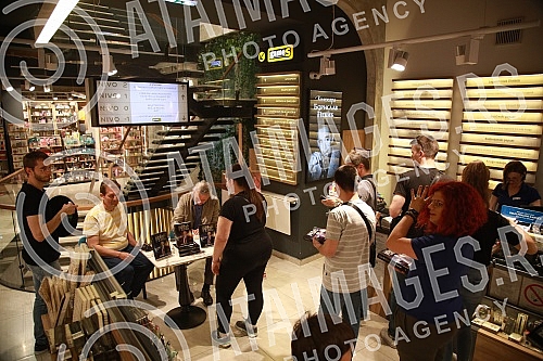 Basketball coach, selector of the Serbian national team Svetislav Pesic signed his autobiographical book 