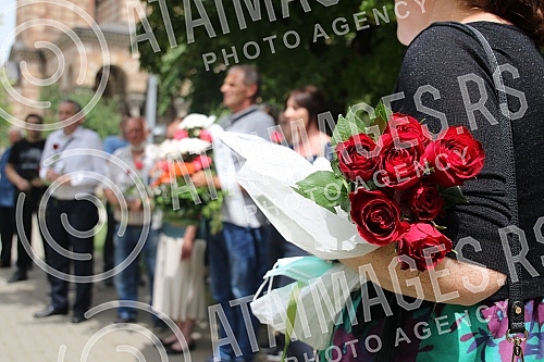 After the memorial service for the killed Serbs on the Miljevac plateau near Drnis, representatives of the Association of Families of Missing and Killed Persons 