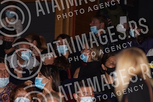 The premiere of the play The premiere of the play