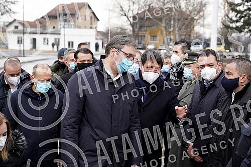 In Krusevac, in the presence of the President of Serbia, Aleksandar Vucic, a new kovid hospital was opened, with a capacity of 500 places, which will contribute to the strengthening of the health system in the fight against the corona virus.U Kruse
