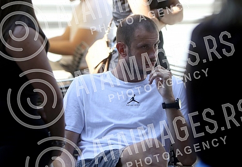 Promotion of new Gillette product hel in kafe Magazin.Promocija novog Zilet (Gillette) proizvoda u kafeteriji Magazin.