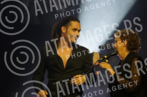 On the occasion of the 60th anniversary of the founding of the band Indexi, the Music Time production house organized a concert of Indexi and friends in the MTS Hall.Povodom 60. godisnjice od osnivanja benda Indexi produkcijska kuca Music time orga