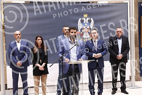 The Mayor of Belgrade, Aleksandar Sapic, presented his assistants and the areas they will be responsible for in the Belgrade City Assembly.