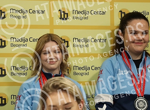 Press conference of the Shooting Association of Serbia on the occasion of the great results of the Serbian national team at the European Championship in Air Weapons held in Hamar, Finland.Konferencija za novinare Streljackog saveza Srbije povodom s