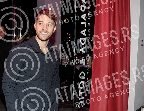 Performance of Aleksandra Prijovic held in night club Gotik.Nastup Aleksandre Prijovic u nocnom klubu Gotik.