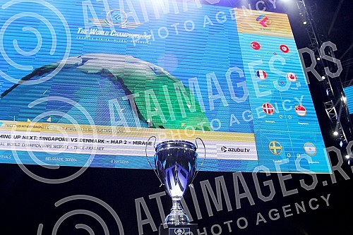 World Championships in Counter-Strike: Global Offensive held in Kombank arena.Svetsko prvenstvo u Kaunter strajku - Globalna ofanziva odrzano u Kombank areni. 