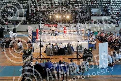 Finale 53. Beogradskog pobednika (Final bout of 53rd Belgrade Winner) u amaterskom - olimpijskom boks odran u Hali Pinki.