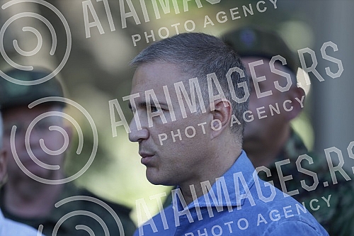 Deputy Prime Minister and Minister of Defense Nebojsa Stefanovic, Chief of General Staff of the Serbian Army General Milan Mojsilovic, Ambassador of the Russian Federation Aleksandar Bocan-Kharcenko and Defense Envoy Major General Aleksandar Zincenko