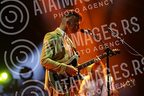 Performance of Israeli singer-songwriter Asaf Avidan on the third day of the Exit Festival 2021 on the Main Stage.Nastup izraelskog kantautora Asafa Avidana treceg dana Exit festivala 2021. na bini Main stage
