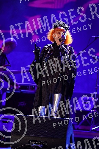 The performance of Josipa Lisac on the big stage of the fortress Kastel Banja Luka during the second evening of the second international music festival Banja Luka Fest, which will last until July 9.Nastup Josipe Lisac na velikoj sceni tvrdjave Kast