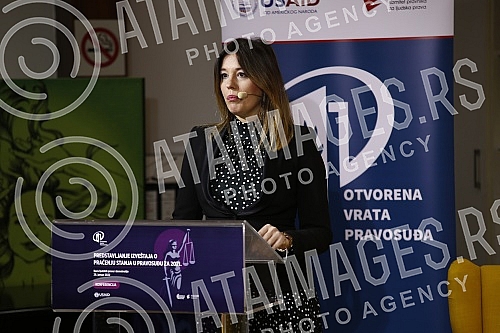 In the House of Human Rights and Democracy, the Center for European Policies and the Committee of Lawyers for Human Rights presented the Judicial Monitoring Report for 2021.U Kuci ljudskih prava i demokratije Centar za evropske politike i Komitet p