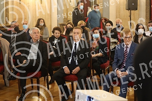 Commemoration on the occasion of the death of one of the greatest Serbian and Yugoslav singers of popular music, Djordje Marjanovic, was held in the Ceremonial Hall of the Belgrade City Assembly.
Komemoracija povodom smrti jednog od najvecih srpskih Commemoration on the occasion of the death of one of the greatest Serbian and Yugoslav singers of popular music, Djordje Marjanovic, was held in the Ceremonial Hall of the Belgrade City Assembly.
Komemoracija povodom smrti jednog od najvecih srpskih