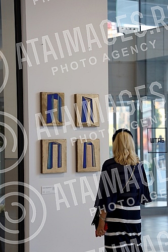 The collective exhibition of sculptures 