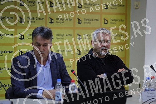 A press conference of the People's Movement of Serbs from Kosovo and Metohija Otadzbina was held at the Media Center on the occasion of the elections in Serbia on April 3.U Medija centru je odrzana konferencija za novinare Narodnog pokreta Srba sa 
