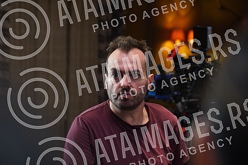 In the studio in Simanovci, the filming of the third season of the TV series In the studio in Simanovci, the filming of the third season of the TV series