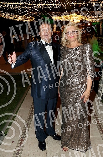 Wedding of familly Karic held in Temple of St Sava.Crkveno vencanje clanova porodice Karic u Hramu Svetog Save.