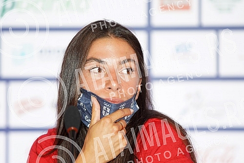 A press conference of the Serbian national athletics team was held at Nikola Tesla Airport before leaving for Tokyo for the Olympic Games.
Na aerodromu Nikola Tesla odrzana je konferencija za medije atletske reprezentacije Srbije pred polazak u Tok A press conference of the Serbian national athletics team was held at Nikola Tesla Airport before leaving for Tokyo for the Olympic Games.
Na aerodromu Nikola Tesla odrzana je konferencija za medije atletske reprezentacije Srbije pred polazak u Tok