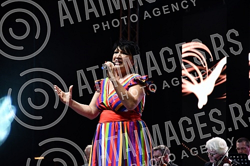 Competition part of the first festival of the Golden Harmonica of KraljevoTakmicarski deo prvog festivala Zlatne harmonike Kraljeva.