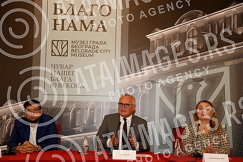 The Museum of the City of Belgrade will finally get its building in Resavska 40b, which will house 8,000 years of Belgrade's history on as many as 17,000 square meters, and on that occasion a press conference was held in the ceremonial hall of the Be The Museum of the City of Belgrade will finally get its building in Resavska 40b, which will house 8,000 years of Belgrade's history on as many as 17,000 square meters, and on that occasion a press conference was held in the ceremonial hall of the Be