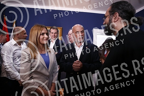 The movement for the renewal of the Kingdom of Serbia by Vojislav Mihailovic marked the party's Patron saint day - Vidovdan.Pokret obnove Kraljevine Srbije Vojislava Mihailovica obelezio je stranacku Slavu - Vidovdan