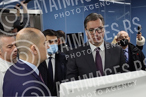 The President of the Republic of Serbia, Aleksandar Vucic, attended the opening of the new Clinical Center of Serbia after the completion of the first phase of works.Predsednik Republike Srbije Aleksandar Vucic prisustvovao je otvaranju novog Klini