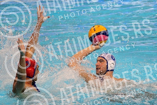 Evropsko prvenstvo u vaterpolu (European waterpolo championships - 32nd for men and 16th for women) Srbija - Malta (Serbia vs Malta - men). Evropsko prvenstvo u vaterpolu (European waterpolo championships - 32nd for men and 16th for women) Srbija - Malta (Serbia vs Malta - men).