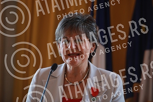 At the residence of the French Embassy, ââAmbassador Pierre Cochard presented the highest French decoration, the National Order of the Legion of Honor in the rank of Knight, to the Secretary General of the Europa Nostra organization Sneski Quaedv At the residence of the French Embassy, ââAmbassador Pierre Cochard presented the highest French decoration, the National Order of the Legion of Honor in the rank of Knight, to the Secretary General of the Europa Nostra organization Sneski Quaedv