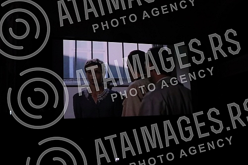 In the Great Hall of the Yugoslav Cinematheque, a promotion of the monograph on Neda Arneric 