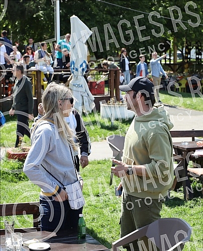 First May - Labor Day at the Belgrade Hippodrome.Prvi maj, praznik rada na beogradskom Hipodromu.