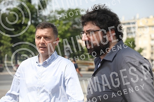 Open Civic Platform ACTION and the Let's Not Drown Belgrade Initiative organized a press conference on the proposed amendments to the Law on Waters, which violates the Constitution and almost openly legalizes corruption in leasing water land. Otvor