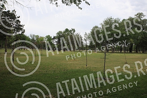 International Labor Day - May 1 in Belgrade. Curfew at the time of COVID 19.Medjunarodni praznik rada - 1. maj u Beogradu. Policijski cas u vreme COVID 19.