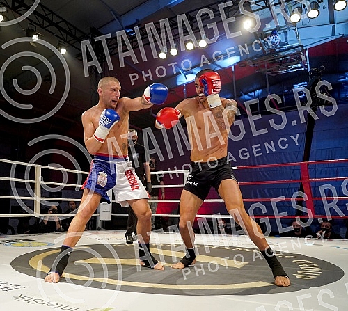 As part of the professional kickboxing tournament 