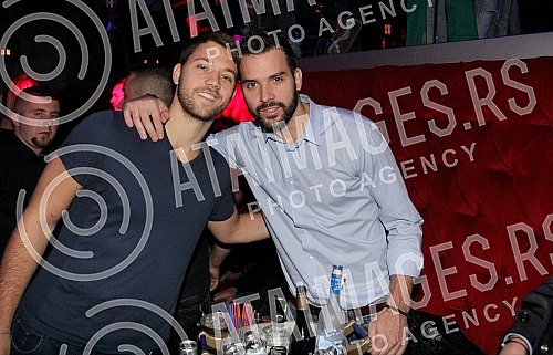 Performance of Aleksandra Prijovic held in night club Gotik.Nastup Aleksandre Prijovic u nocnom klubu Gotik.