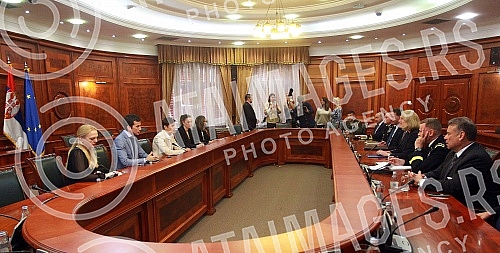 The Prime Minister of the Republic of Serbia, Ana Brnabic, met with the Assistant Secretary of State for European and Asian Affairs, Karen Donfried, in the building of the Government of Serbia.Predsednica Vlade Republike Srbije Ana Brnabic sastala 