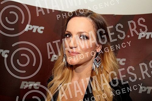 Presentation of singer Tijana Bogicevic which will represent Serbia at the Eurovision Song Contest this year in Ukraine.Predstavljanje pevacice Tijane Bogicevic koja ce predstavljati Srbiju na Eurosongu ove godine u Ukrajini