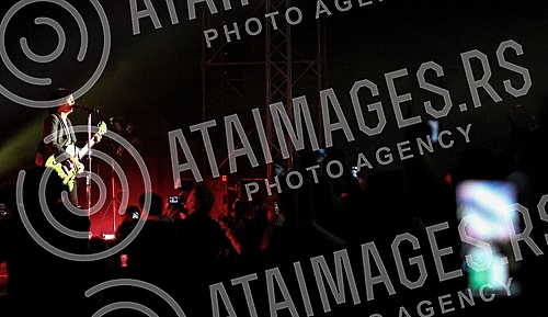 Concert of Scottish pop rock band from Glasgow - Texas held on Sports hall 