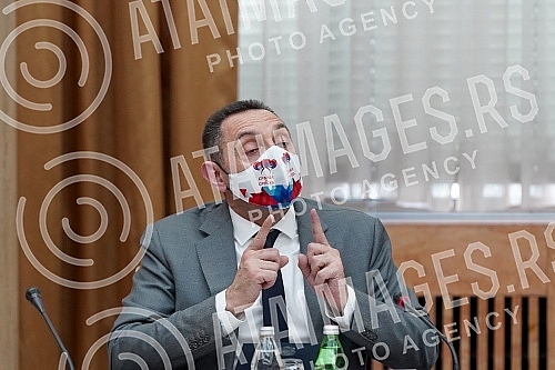 The first meeting of the Working group for the development of the national strategy for the prevention and suppression of violence against women in the family and partnerships 2020-2025 was held at the Palace of Serbia. and the accompanying action pl