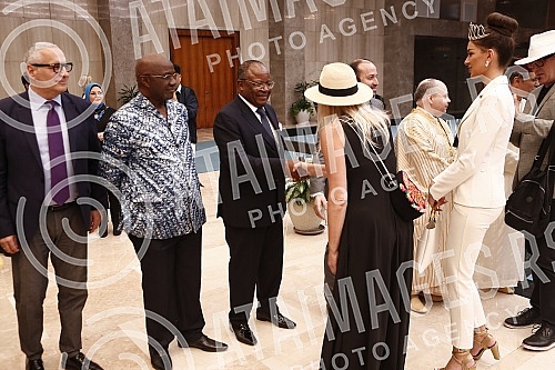 The Embassy of the Kingdom of Morocco organized an event on the occasion of Africa Day in the Palace of Serbia.Ambasada Kraljevine Maroka je organizovala u Palati Srbija dogadjaj povodom Dana Afrike.